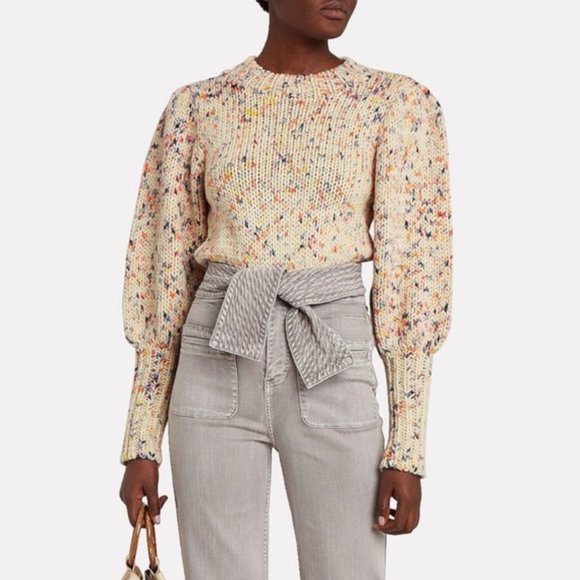 Ulla Johnson - Moxie Pullover Wool Sweater in Mixte - Size S - Picture 4 of 13